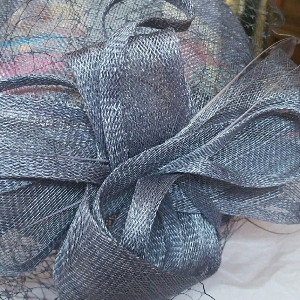 Periwinkle fascinator